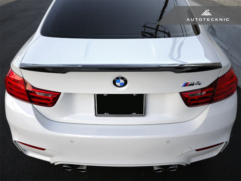 AutoTecknic Dry Carbon Fiber Performante Trunk Spoiler - F82 M4 | M4 Competition - Image 5