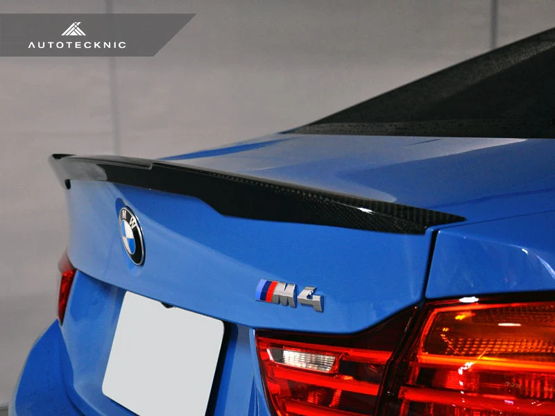 AutoTecknic Dry Carbon Fiber Performante Trunk Spoiler - F82 M4 | M4 Competition - Image 7