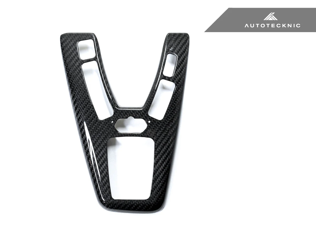 AutoTecknic Dry Carbon Fiber Shift Console Trim - F10 M5 M-DCT - Image 3