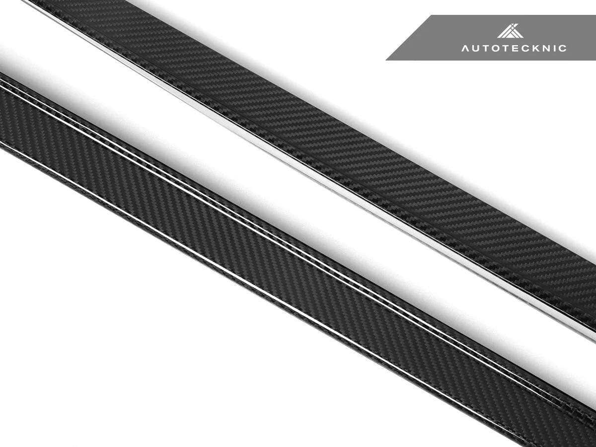 AutoTecknic Dry Carbon Fiber Side Skirt Extension Set - G60 5-Series - Image 4