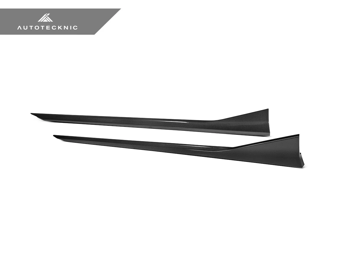 AutoTecknic Dry Carbon Fiber Side Skirt Extension Set - G90/ G99 M5 - Image 7