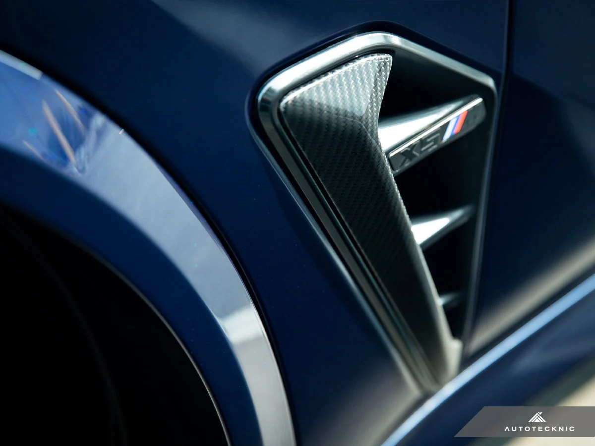 AutoTecknic Dry Carbon Fiber Side Vent Set - F95 X5M Pre-LCI - Image 9