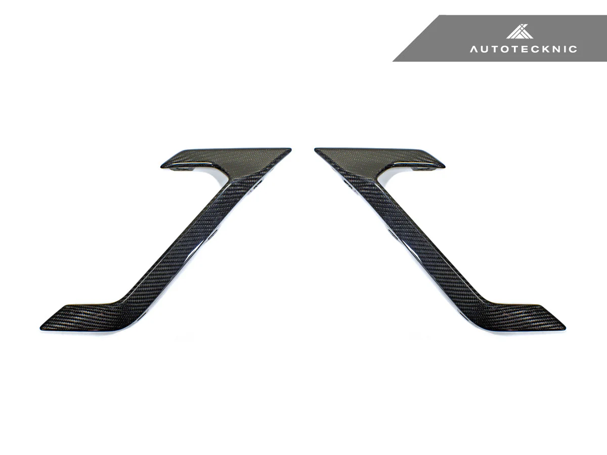 AutoTecknic Dry Carbon Fiber Side Vent Set - F96 X6M - Image 2