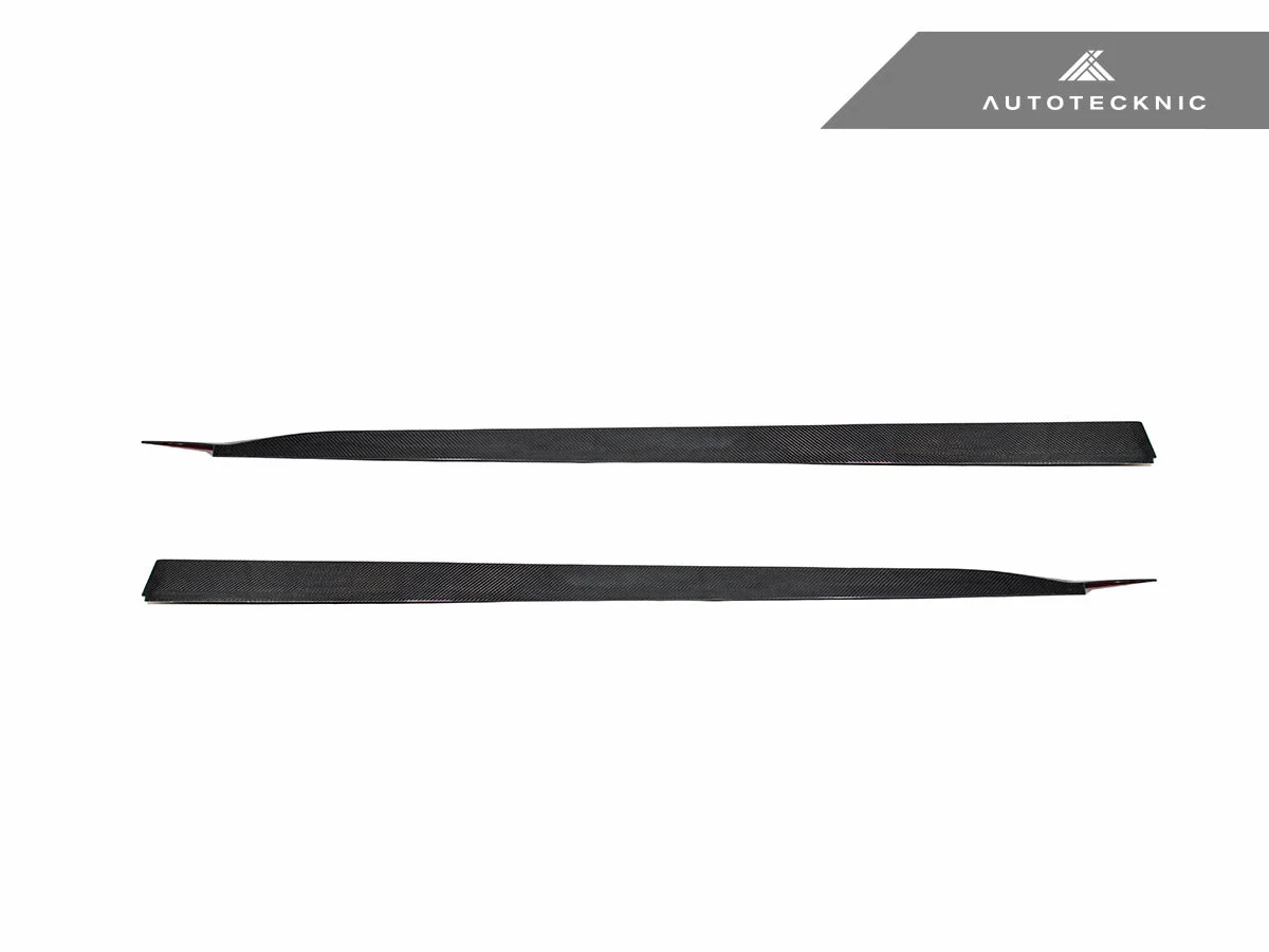 AutoTecknic Dry Carbon Fiber V2 Side Skirt Extension Set - G90/ G99 M5 - Image 11