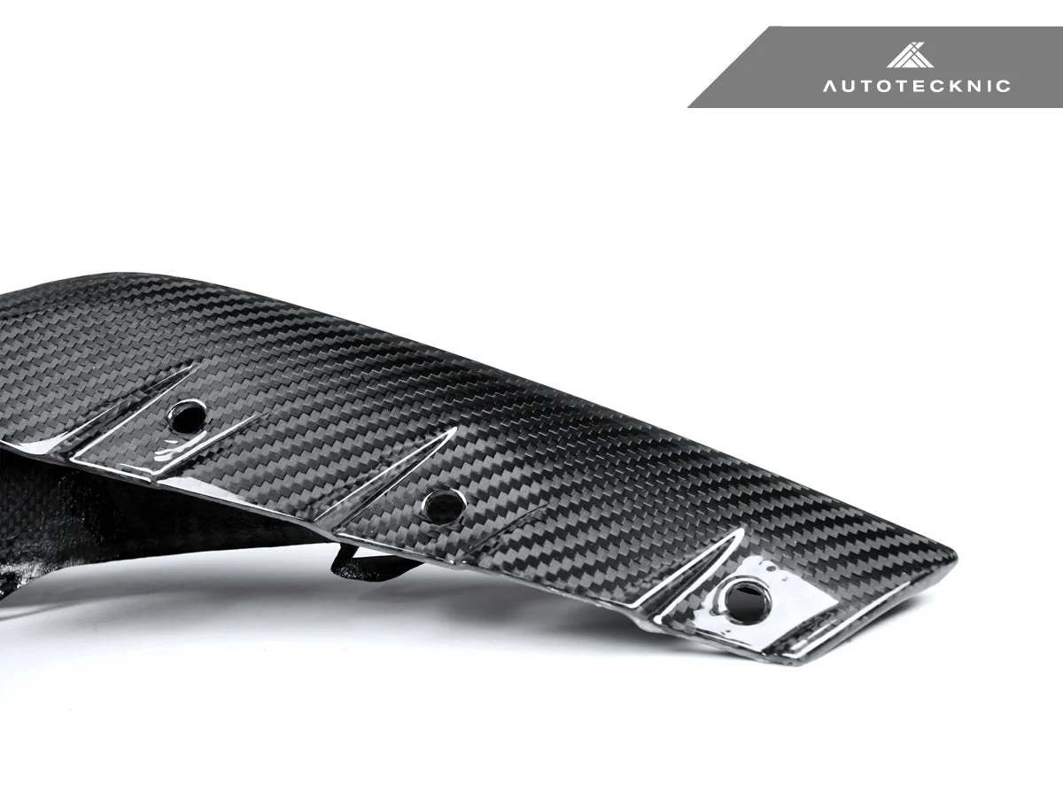AutoTecknic Dry Carbon Front Aero Splitter Set - G80 M3 | G82/ G83 M4 - Image 6