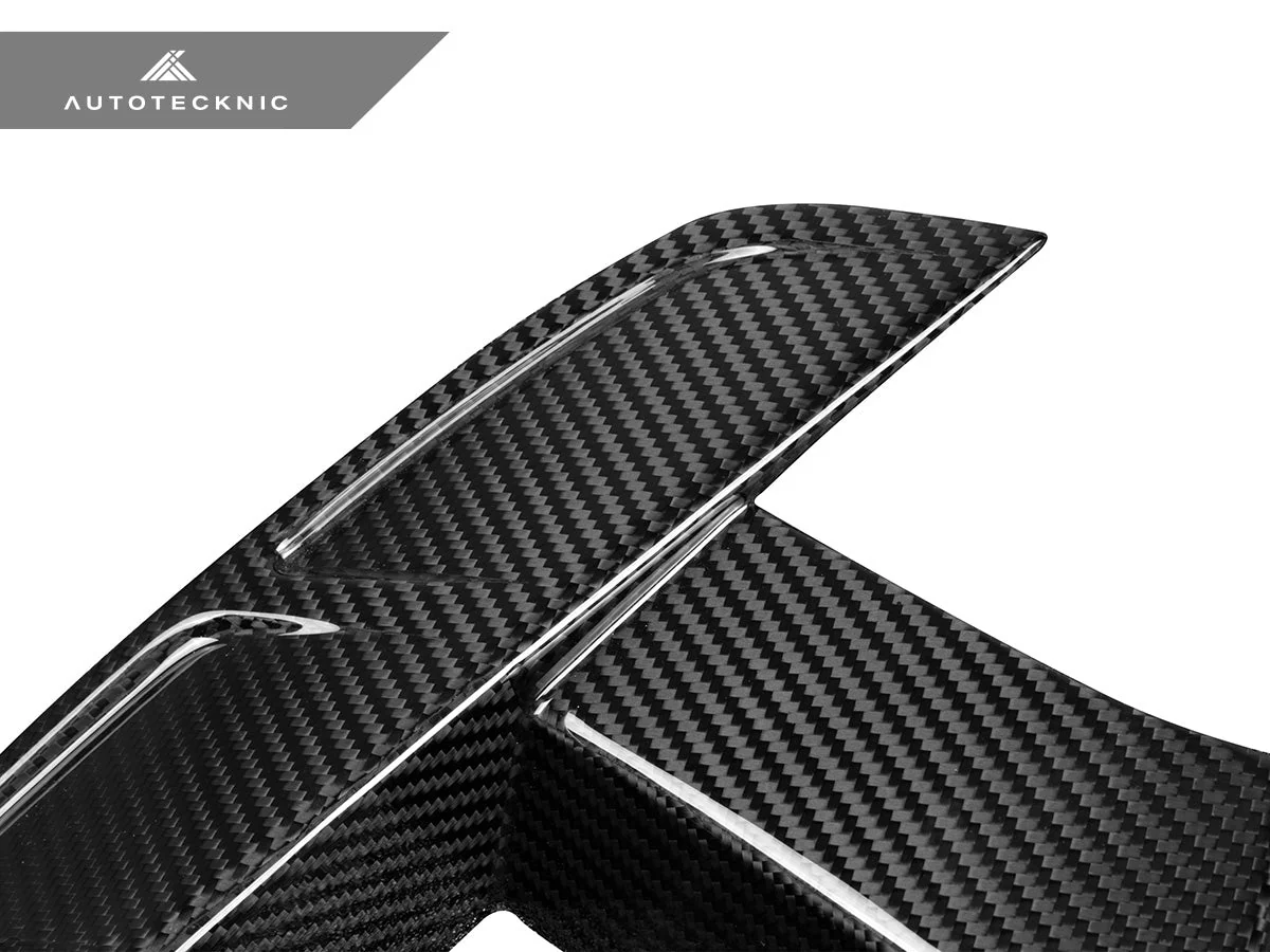AutoTecknic Dry Carbon Front Bumper Air Vent Set - F97 X3M LCI | F98 X4M LCI - Image 7