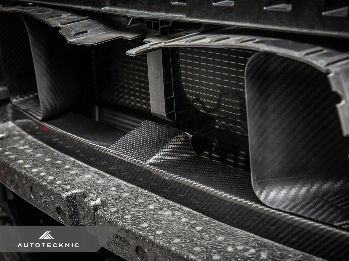 AutoTecknic Dry Carbon Front Bumper Crash Foam Cover - G82/ G83 M4 - Image 2