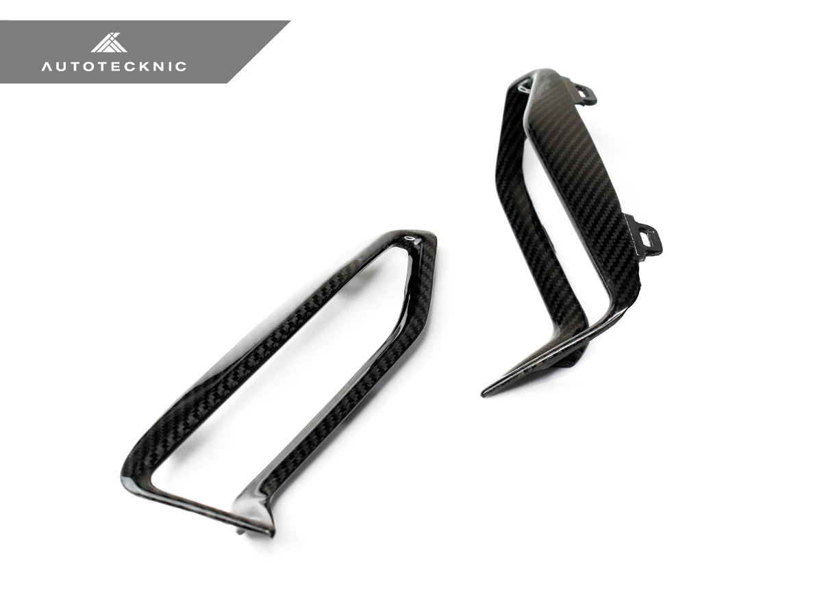 AutoTecknic Dry Carbon Front Bumper Grille Trim Set - G20 M340i M-Sport Pre-LCI - Image 3