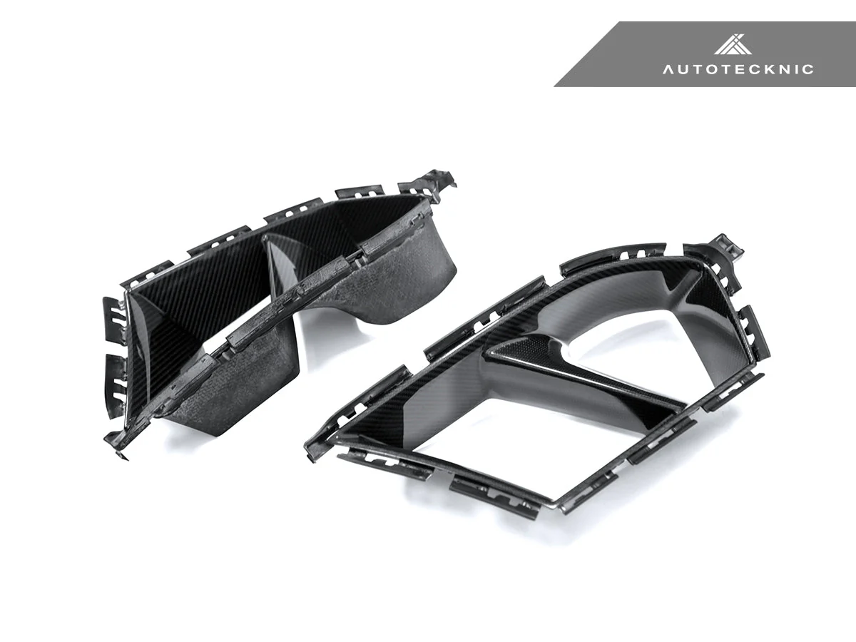 AutoTecknic Dry Carbon Front Bumper Lower Vent Set - G80 M3 | G82/ G83 M4 - Image 5
