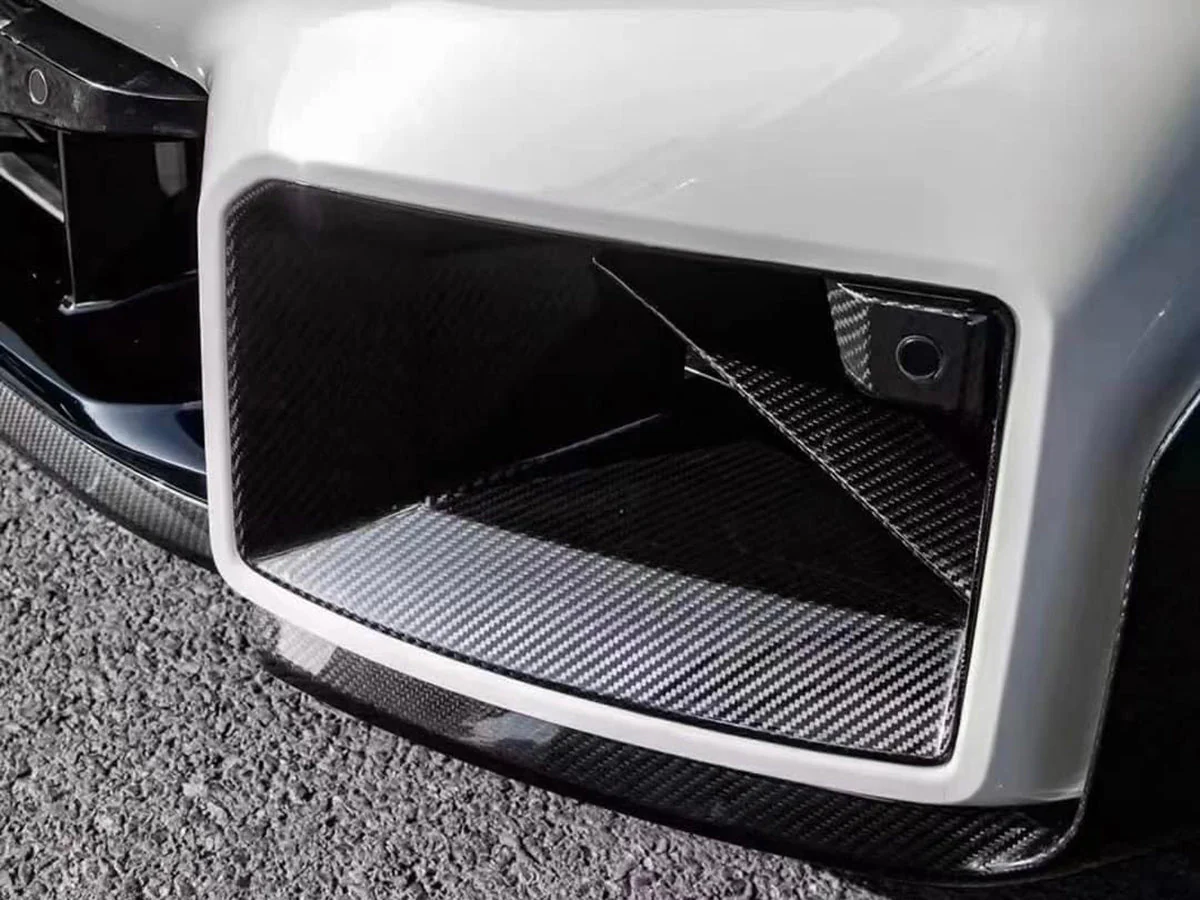 AutoTecknic Dry Carbon Front Bumper Lower Vent Set - G87 M2 - Image 2