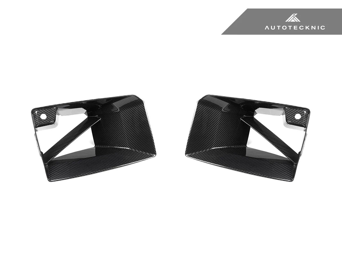 AutoTecknic Dry Carbon Front Bumper Lower Vent Set - G87 M2 - Image 5