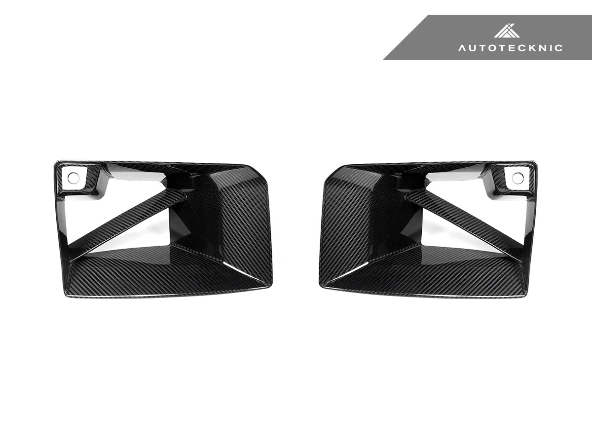 AutoTecknic Dry Carbon Front Bumper Lower Vent Set - G87 M2 - Image 7