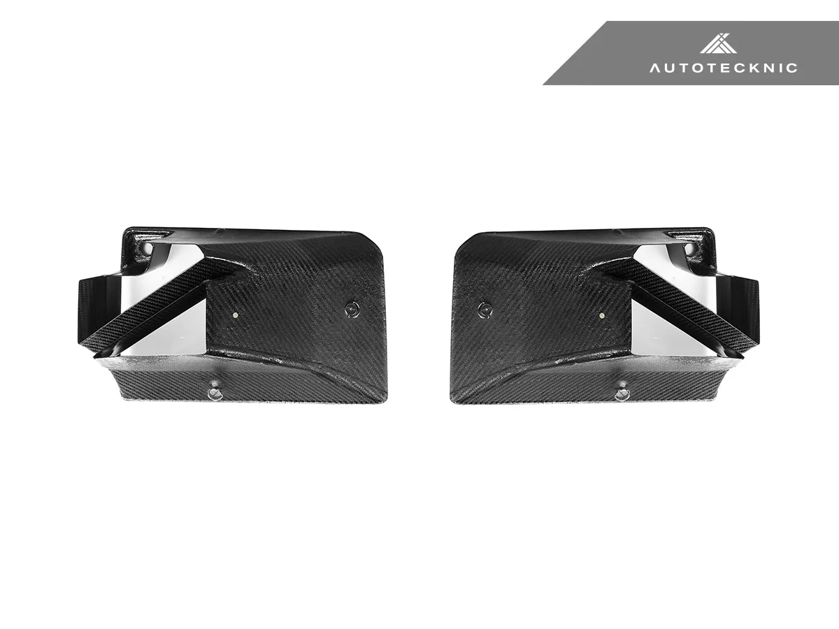 AutoTecknic Dry Carbon Front Bumper Lower Vent Set - G87 M2 - Image 8
