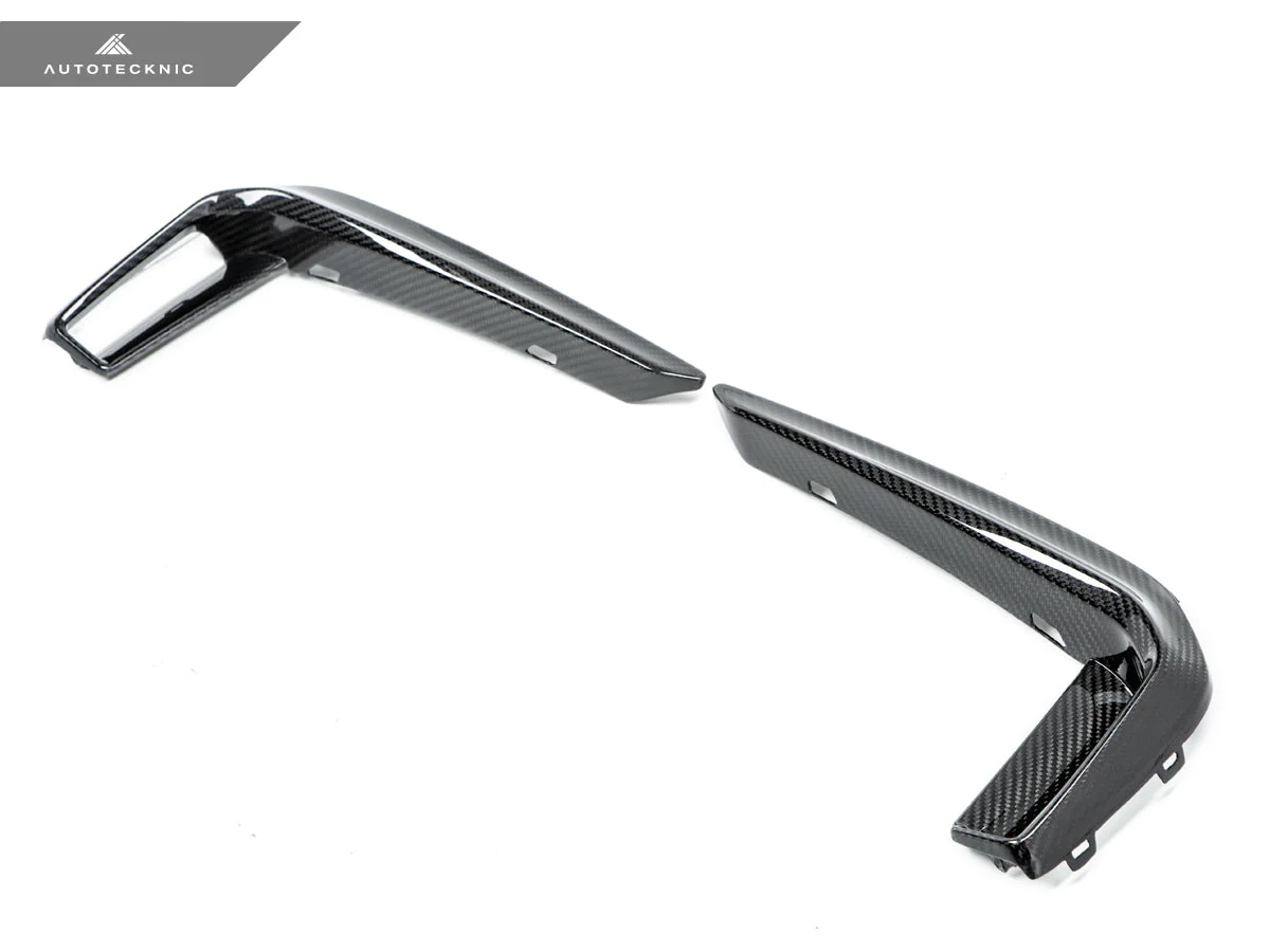 AutoTecknic Dry Carbon Front Bumper Trim - G30 5-Series M-Sport - Image 5