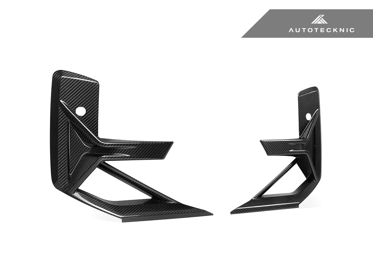 AutoTecknic Dry Carbon Front Bumper Trim Set - F97 X3M LCI | F98 X4M LCI - Image 3