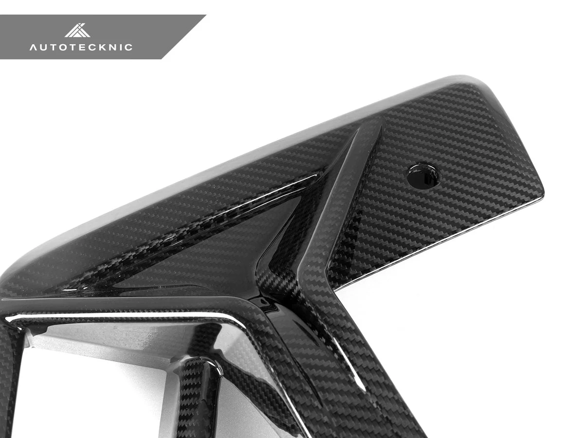 AutoTecknic Dry Carbon Front Bumper Trim Set - F97 X3M LCI | F98 X4M LCI - Image 4