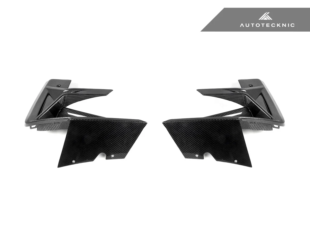 AutoTecknic Dry Carbon Front Bumper Trim Set - F97 X3M LCI | F98 X4M LCI - Image 6