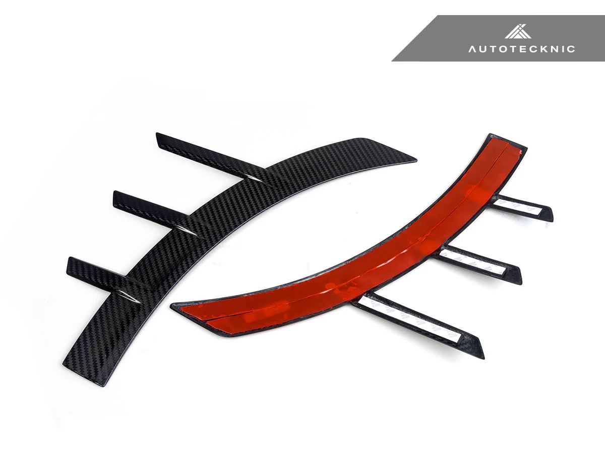 AutoTecknic Dry Carbon Front Fender Arch Trim Set - G87 M2 - Image 5