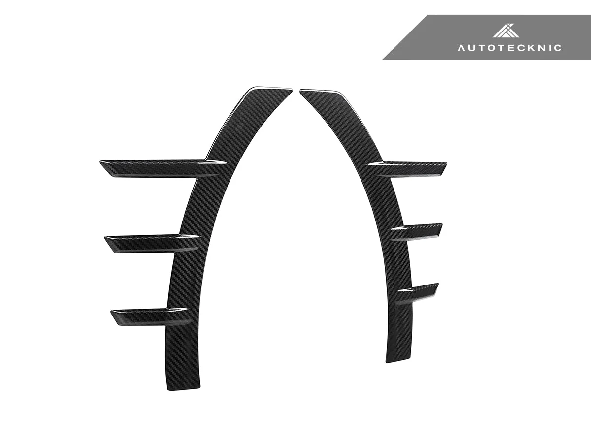 AutoTecknic Dry Carbon Front Fender Arch Trim Set - G87 M2 - Image 6