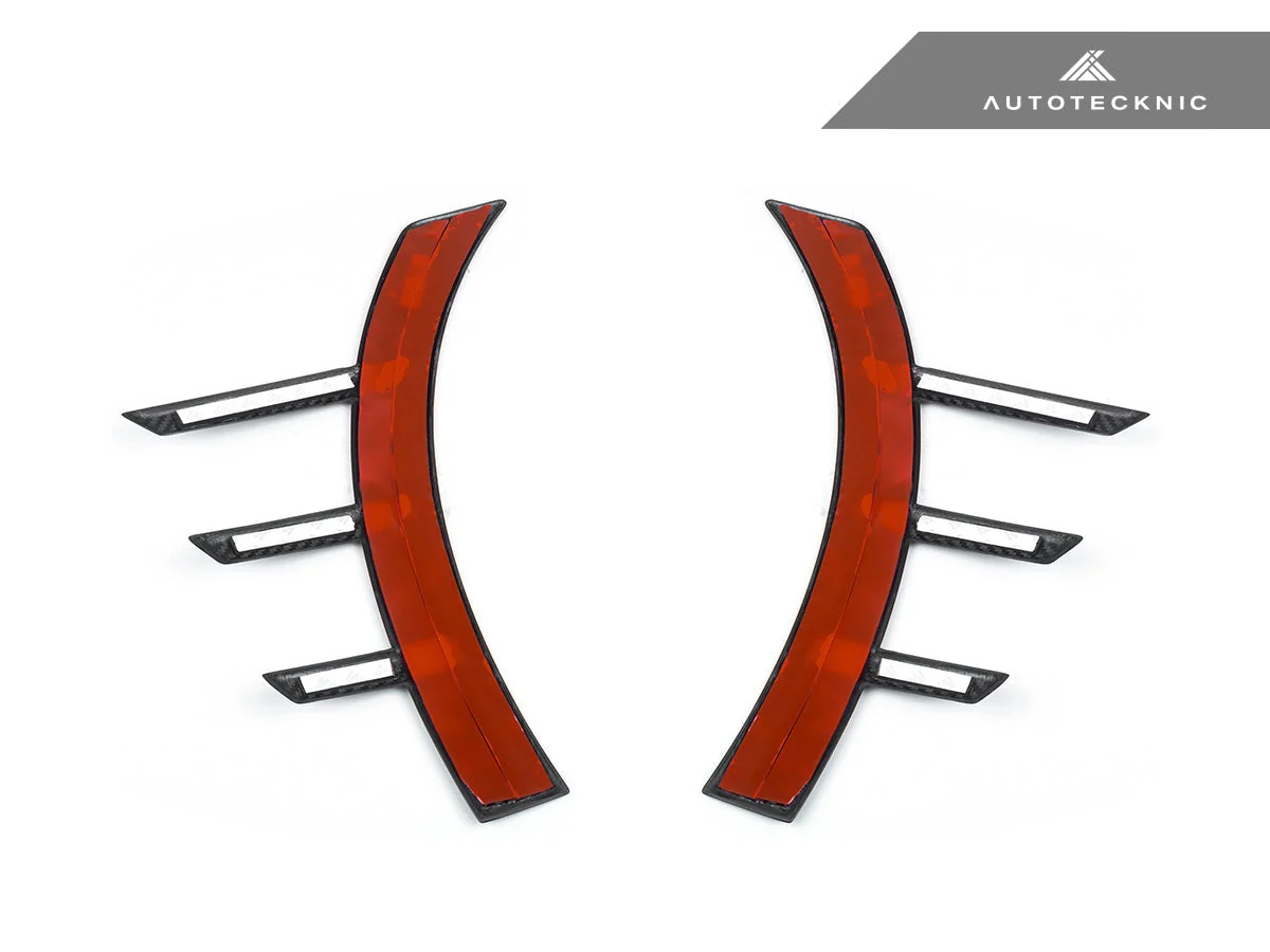 AutoTecknic Dry Carbon Front Fender Arch Trim Set - G87 M2 - Image 9