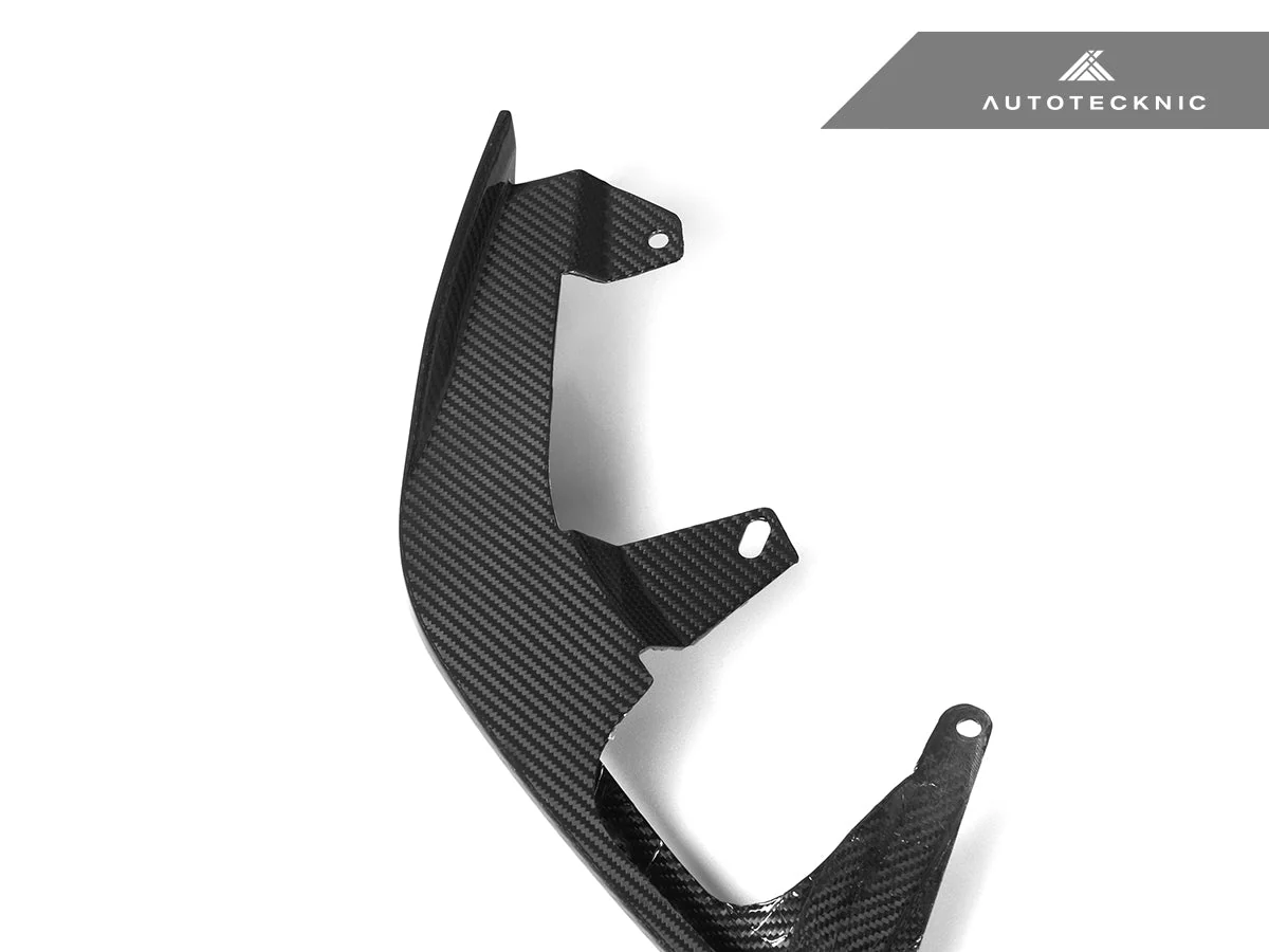 AutoTecknic Dry Carbon Front Lip Splitter Set - G60 5-Series - Image 6
