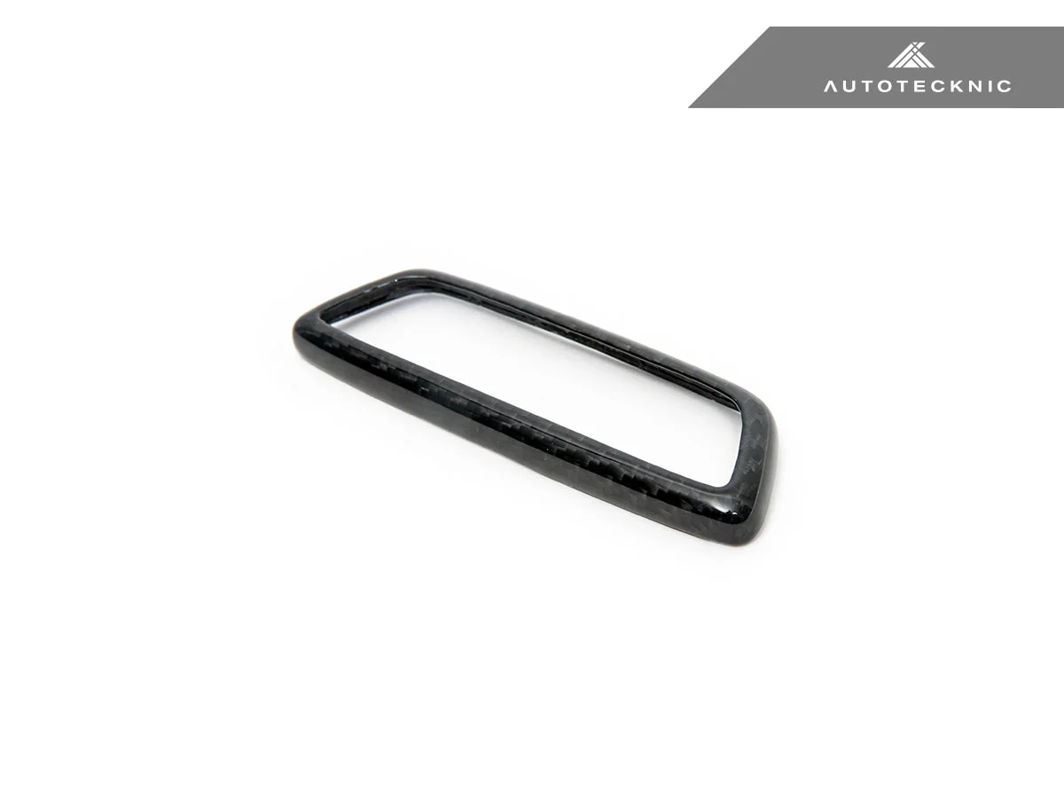 AutoTecknic Dry Carbon Front Seat Illuminated Emblem Surround Set - BMW M - Image 9