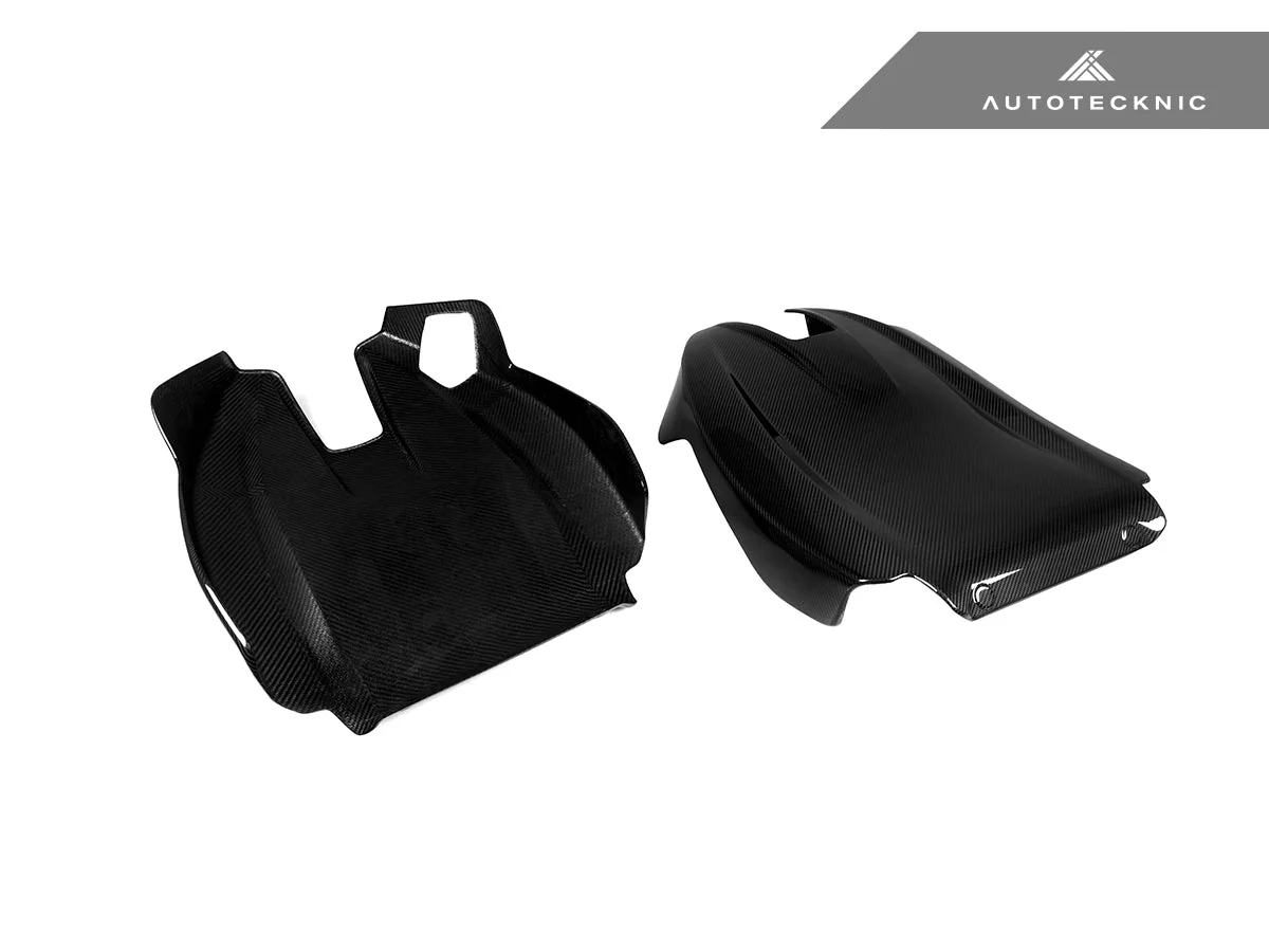 AutoTecknic Dry Carbon Full Seat Back Cover Set - F91/ F92 M8 - Image 9