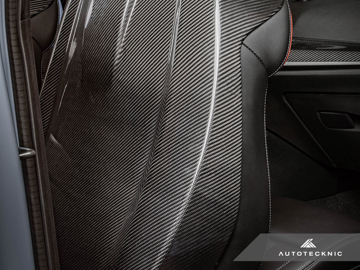 AutoTecknic Dry Carbon Full Seat Back Cover Set - G42 M240I - Image 12