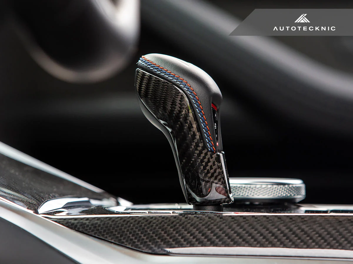 AutoTecknic Dry Carbon Gear Selector Cover - F95 X5M | F96 X6M - Image 7