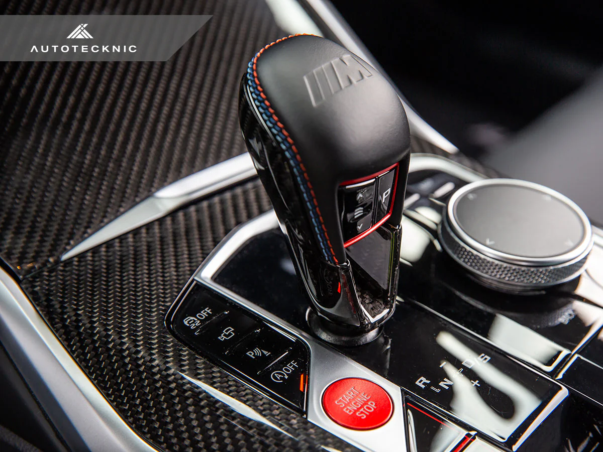 AutoTecknic Dry Carbon Gear Selector Cover - F95 X5M | F96 X6M - Image 8