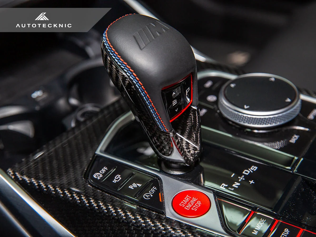 AutoTecknic Dry Carbon Gear Selector Cover - G09 XM - Image 9