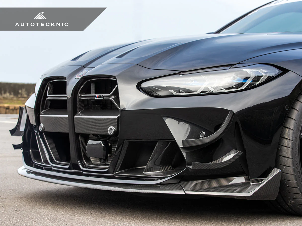 AutoTecknic Dry Carbon GT4 Canard Set - G80 M3 | G82 M4 - Image 9