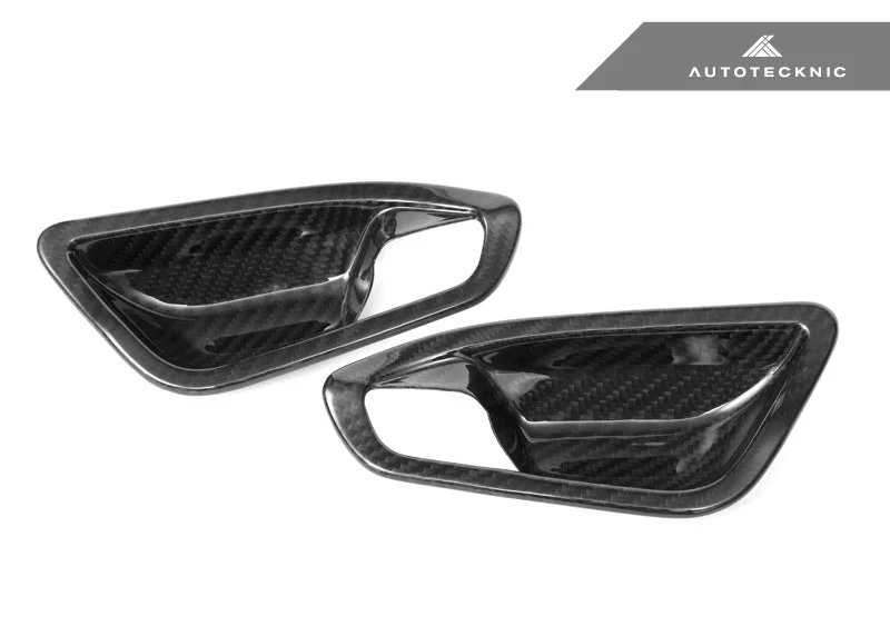 AutoTecknic Dry Carbon Interior Door Handle Trim Set - F87 M2 | F22 2-Series | F20 1-Series - Image 4
