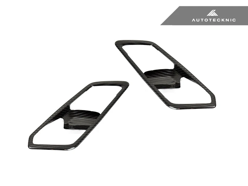 AutoTecknic Dry Carbon Interior Door Handle Trim Set - G80 M3 - Image 7