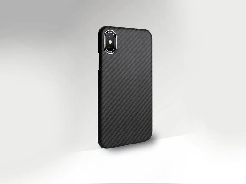 AutoTecknic Dry Carbon iPhone Cover - iPhone XS MAX - Matte Finish - Image 3
