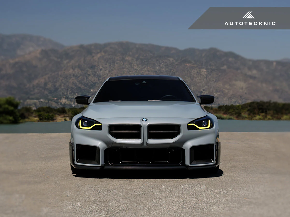 AutoTecknic Dry Carbon Motorsport Front Grille - G87 M2 - Image 11