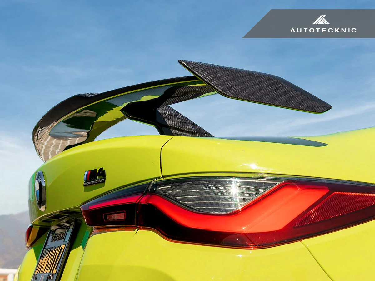 AutoTecknic Dry Carbon Motorsport Rear Spoiler - G80 M3 | G82 M4 - Image 11
