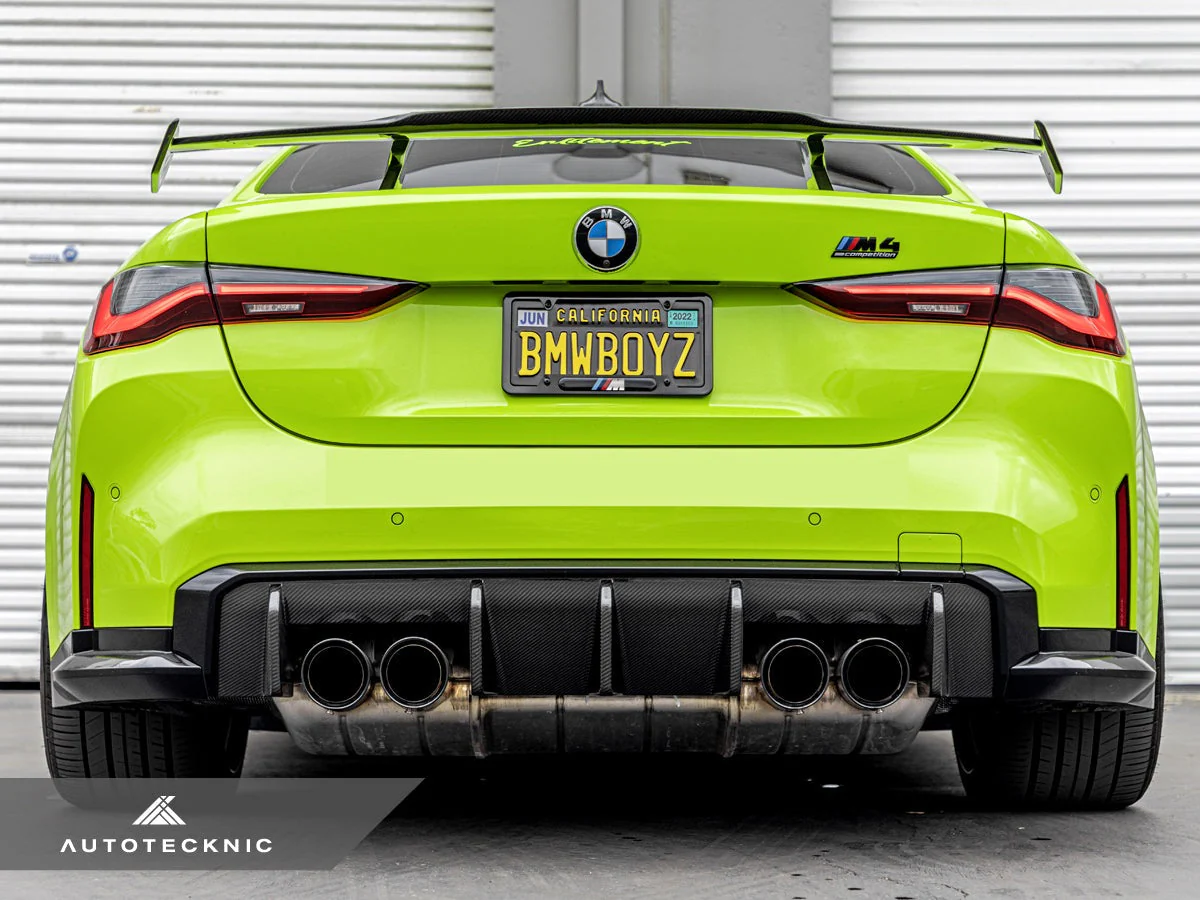 AutoTecknic Dry Carbon Motorsport Rear Spoiler - G80 M3 | G82 M4 - Image 13