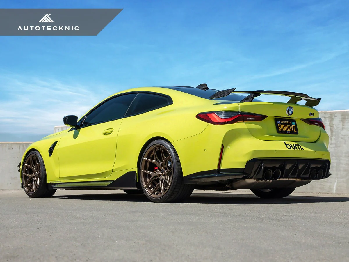 AutoTecknic Dry Carbon Motorsport Rear Spoiler - G80 M3 | G82 M4 - Image 8