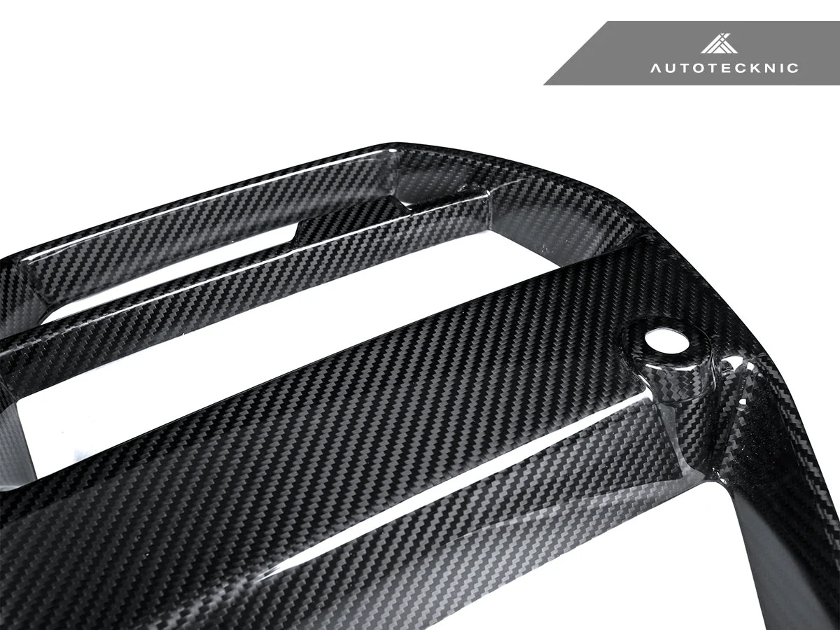 AutoTecknic Dry Carbon Motorsport V1 Front Grille Set - G80 M3 | G82/ G83 M4 - Image 10