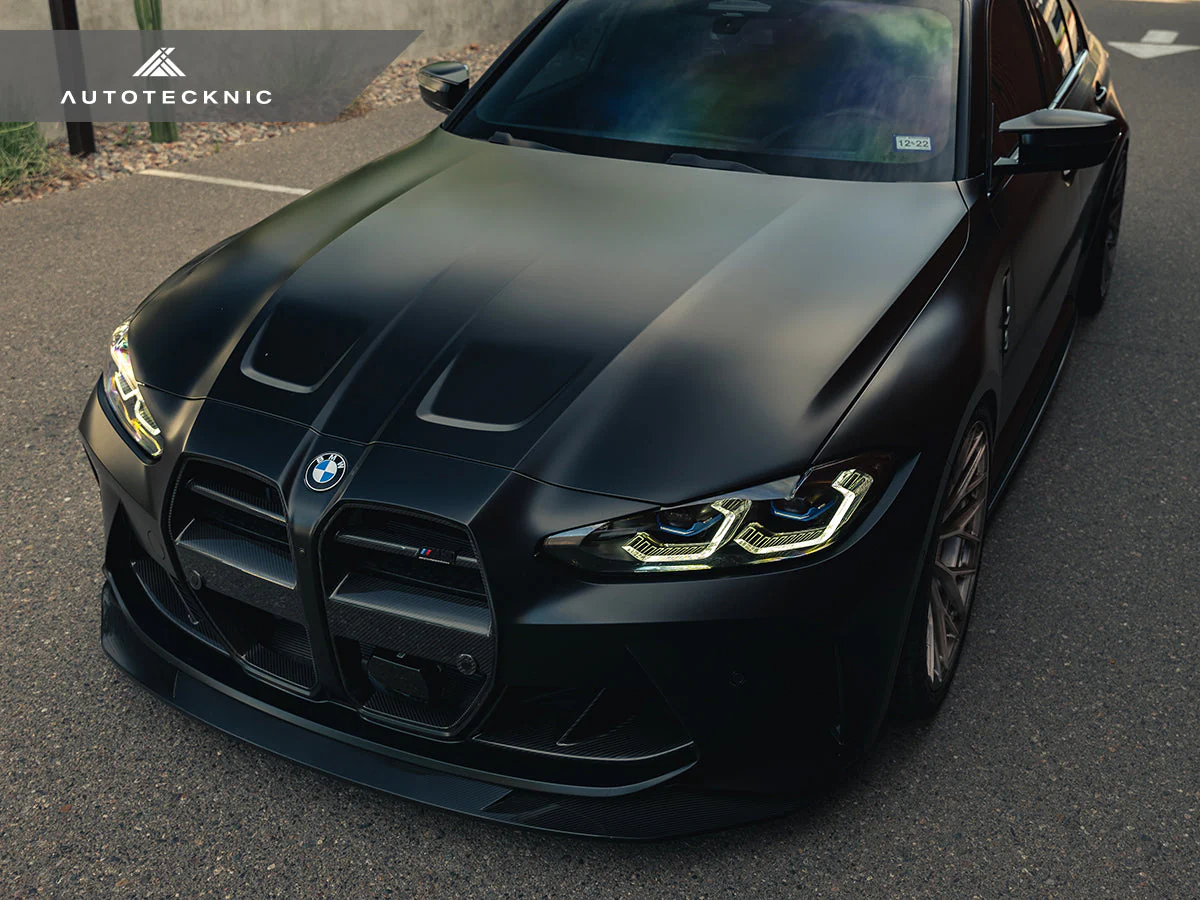 AutoTecknic Dry Carbon Motorsport V1 Front Grille Set - G80 M3 | G82/ G83 M4 - Image 3