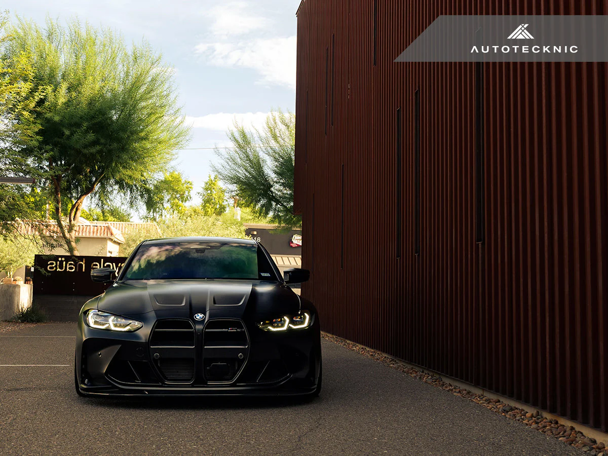 AutoTecknic Dry Carbon Motorsport V1 Front Grille Set - G80 M3 | G82/ G83 M4 - Image 7