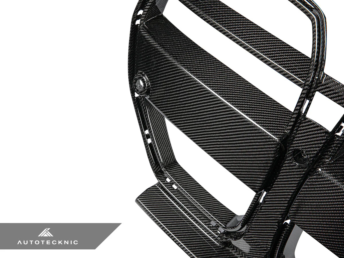 AutoTecknic Dry Carbon Motorsport V2 Front Grille - G80 M3 | G82/ G83 M4 - Image 11