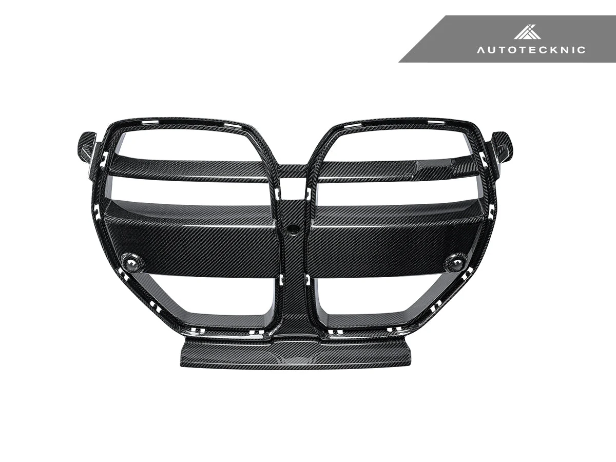 AutoTecknic Dry Carbon Motorsport V2 Front Grille - G80 M3 | G82/ G83 M4 - Image 3