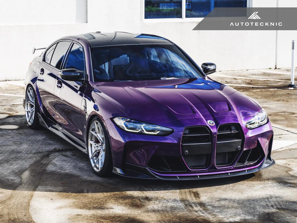 AutoTecknic Dry Carbon Motorsport V2 Front Grille - G80 M3 | G82/ G83 M4 - Image 4