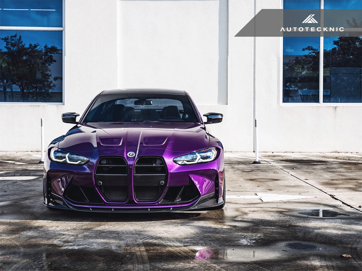 AutoTecknic Dry Carbon Motorsport V2 Front Grille - G80 M3 | G82/ G83 M4 - Image 5