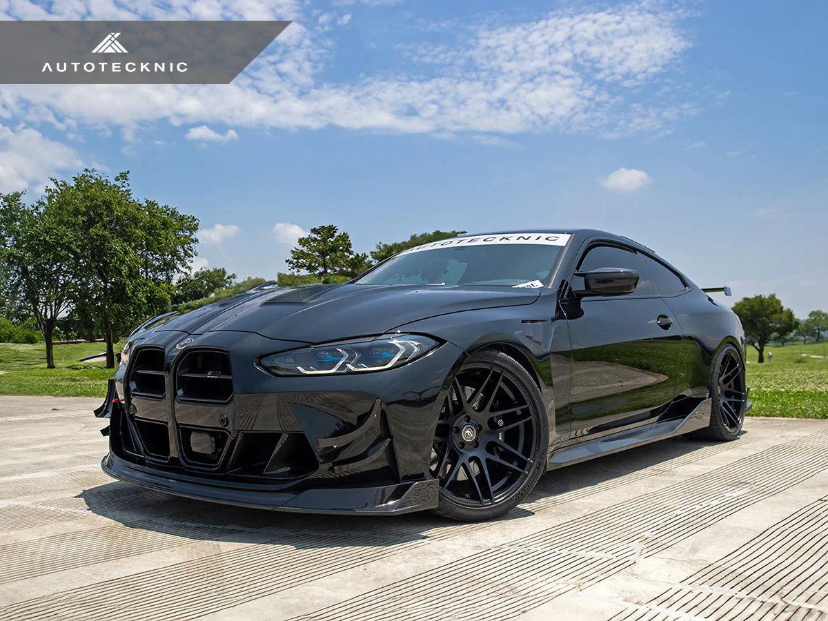 AutoTecknic Dry Carbon Motorsports Front Aero Lip - G80 M3 | G82/ G83 M4 - Image 2