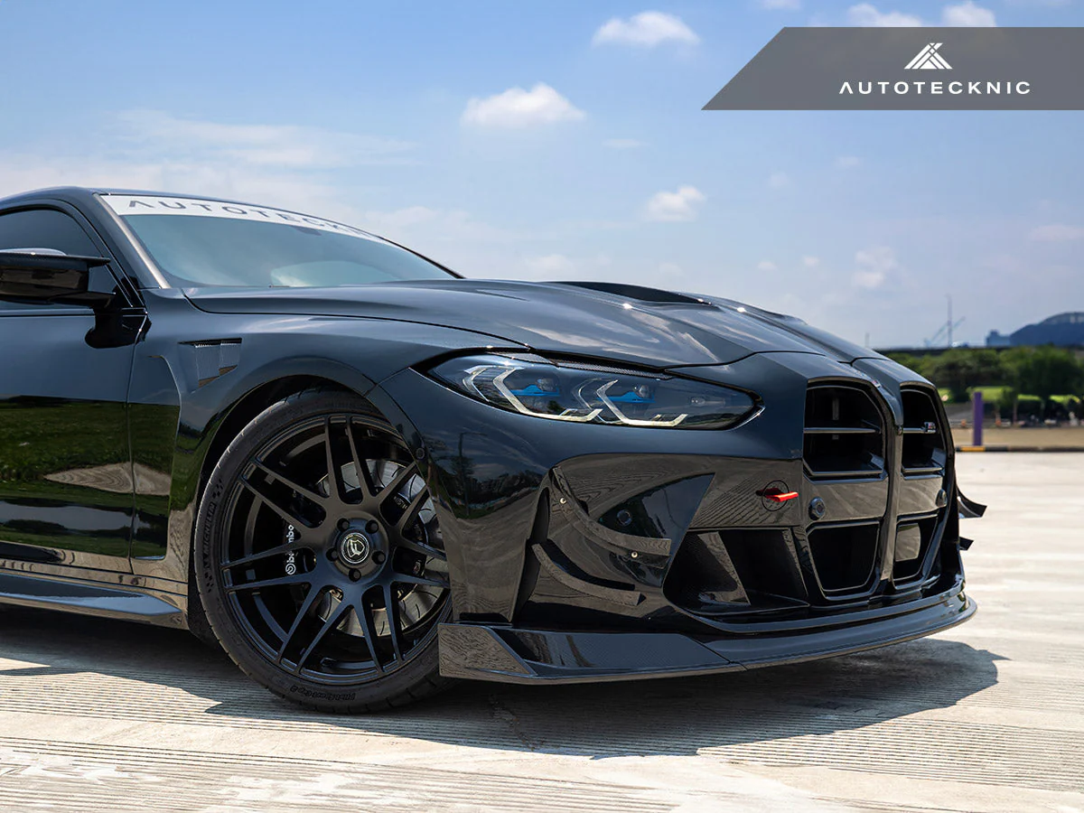 AutoTecknic Dry Carbon Motorsports Front Aero Lip - G80 M3 | G82/ G83 M4 - Image 4