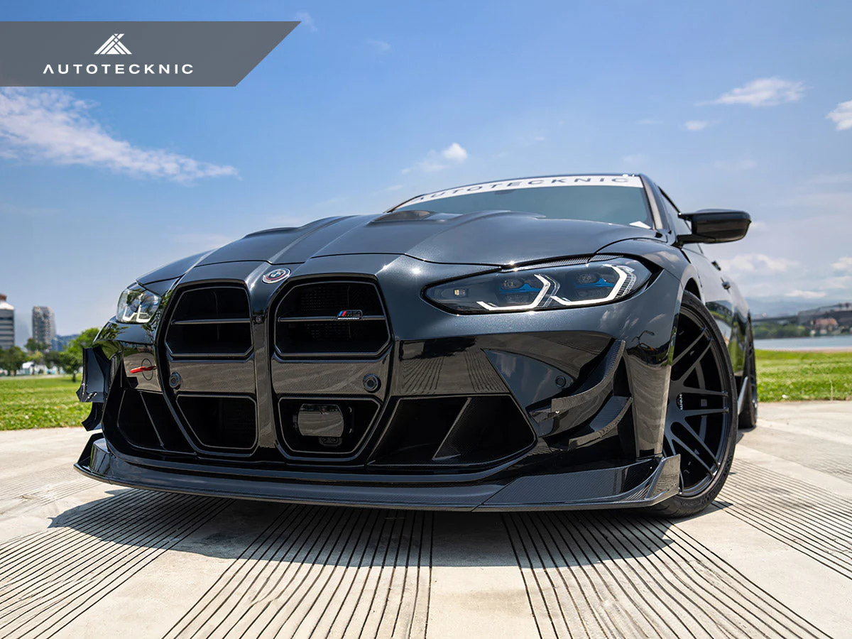 AutoTecknic Dry Carbon Motorsports Front Aero Lip - G80 M3 | G82/ G83 M4 - Image 9