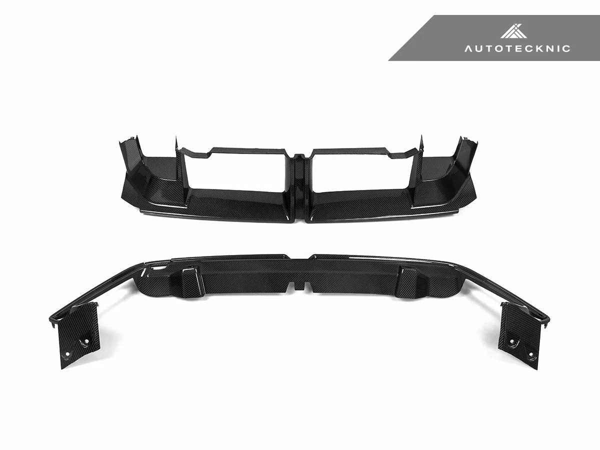 AutoTecknic Dry Carbon OEM-Spec Center Bumper Trim - G90/ G99 M5 - Image 11